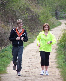 Julie & her eldest, Nick